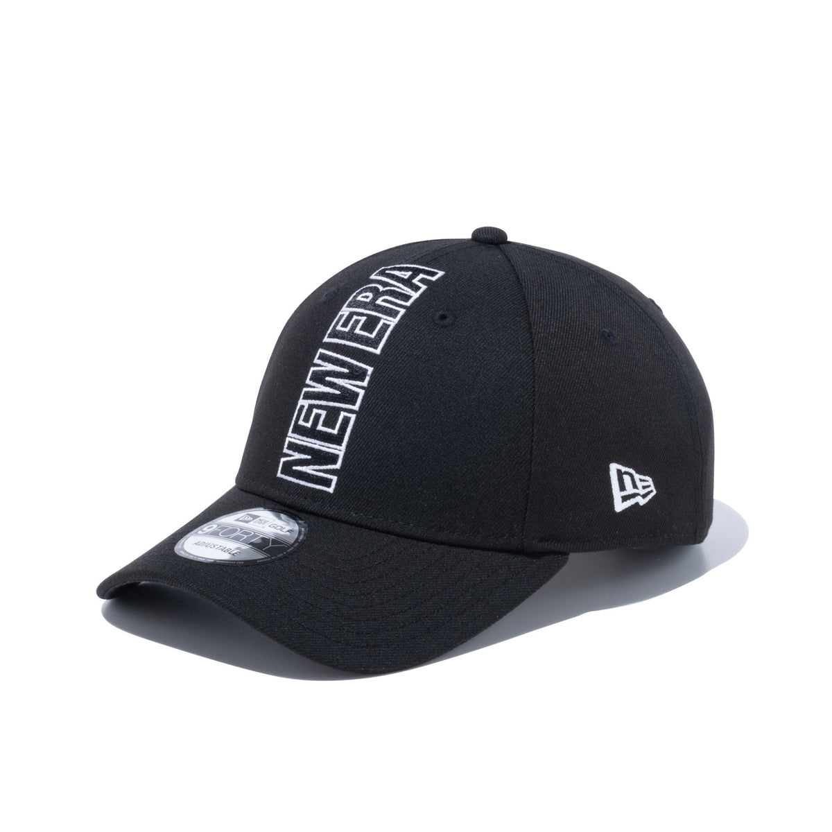 【ゴルフ】 9FORTY Vertical Logo バーチカルロゴ NEW ERA ブラック ニューエラオンラインストア NEWERA&SIMPSONシャツ sizeL