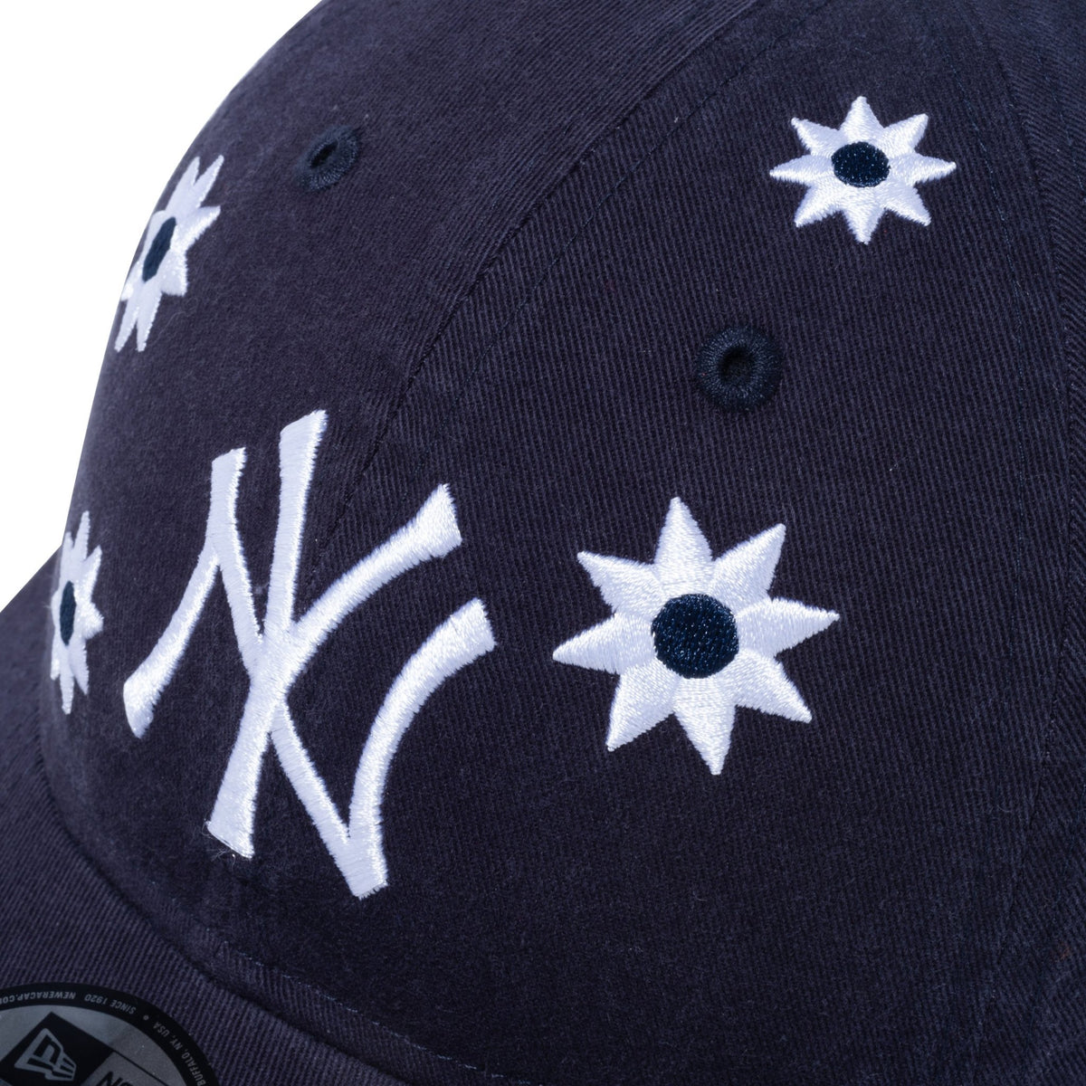 9TWENTY MLB Flower Embroidery ニューヨーク・ヤンキース