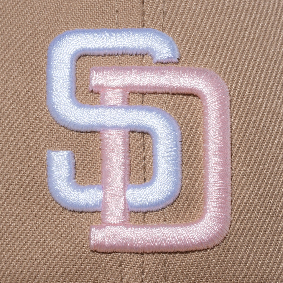 9TWENTY Pink Under Visor Series サンディエゴ・パドレス クーパーズタウン キャメル - 13111718-OSFM | NEW ERA ニューエラ公式オンラインストア