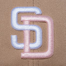 9TWENTY Pink Under Visor Series サンディエゴ・パドレス クーパーズタウン キャメル - 13111718-OSFM | NEW ERA ニューエラ公式オンラインストア