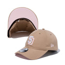 9TWENTY Pink Under Visor Series サンディエゴ・パドレス クーパーズタウン キャメル - 13111718-OSFM | NEW ERA ニューエラ公式オンラインストア