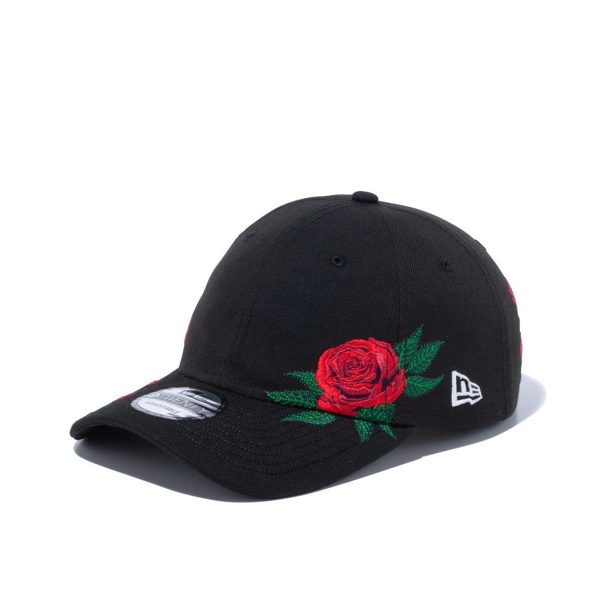New Era 9TWENTY ブラック キャップ 桜刺繍 NEW ERA(ニューエラ) キャップ 9TWENTY MLB Flower Embroidery