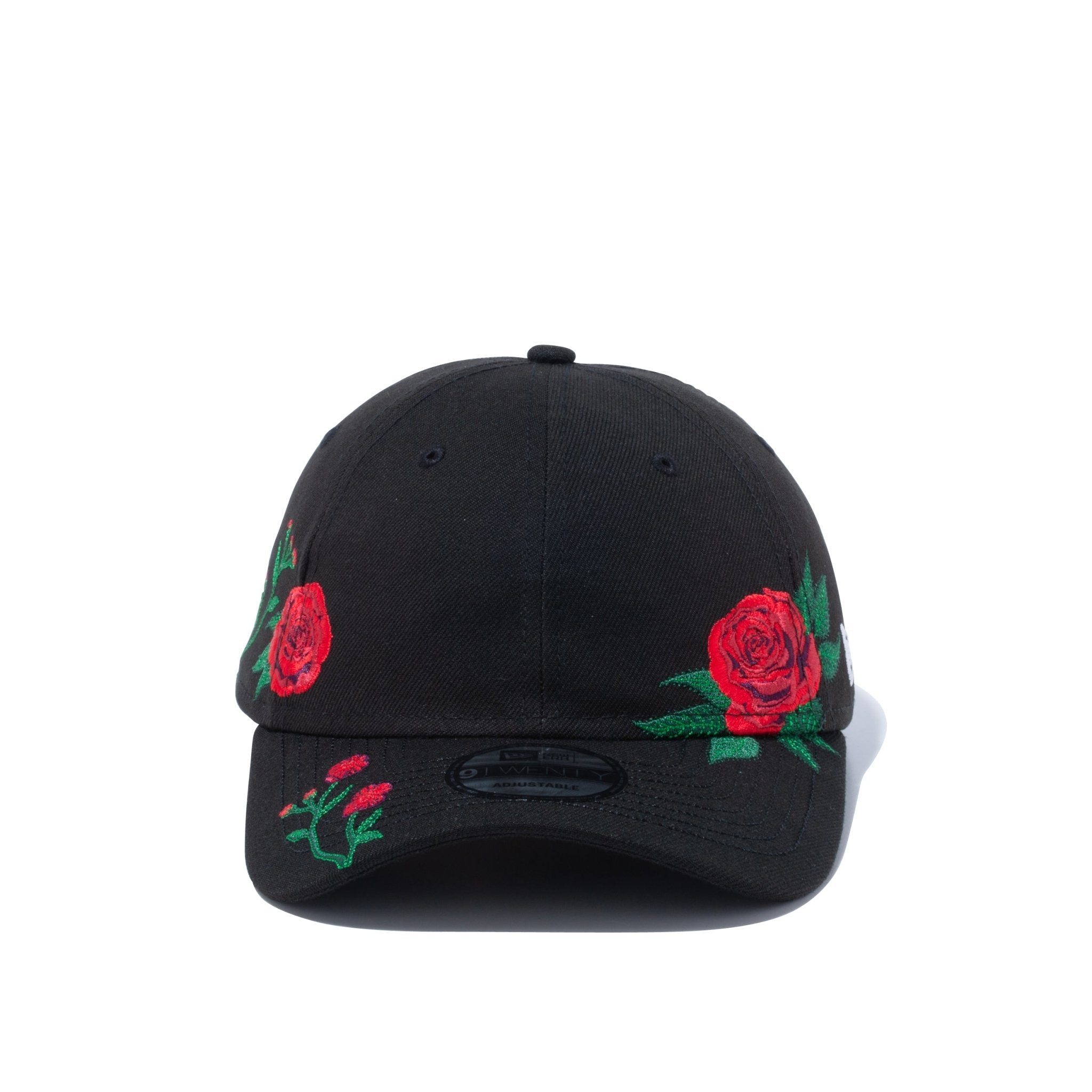 9TWENTY Rose Embroidery ブラック | ニューエラオンラインストア