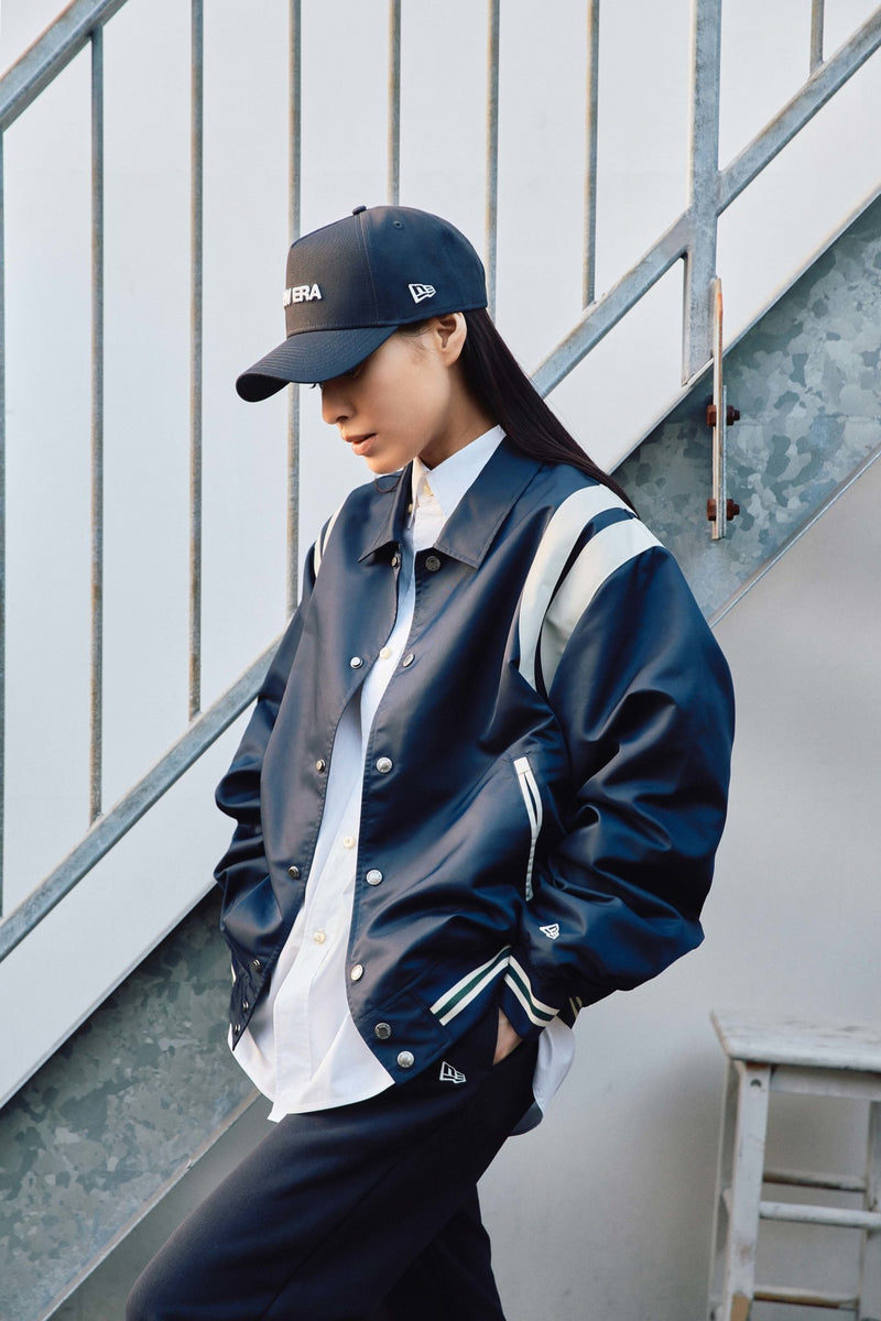 バーシティージャケット NEW ERA BLACK LABEL ブラック