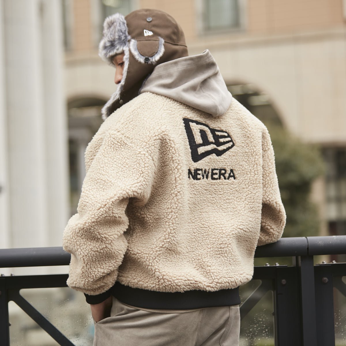 ボアブルゾン Boa Blouson ベージュ | ニューエラオンラインストア