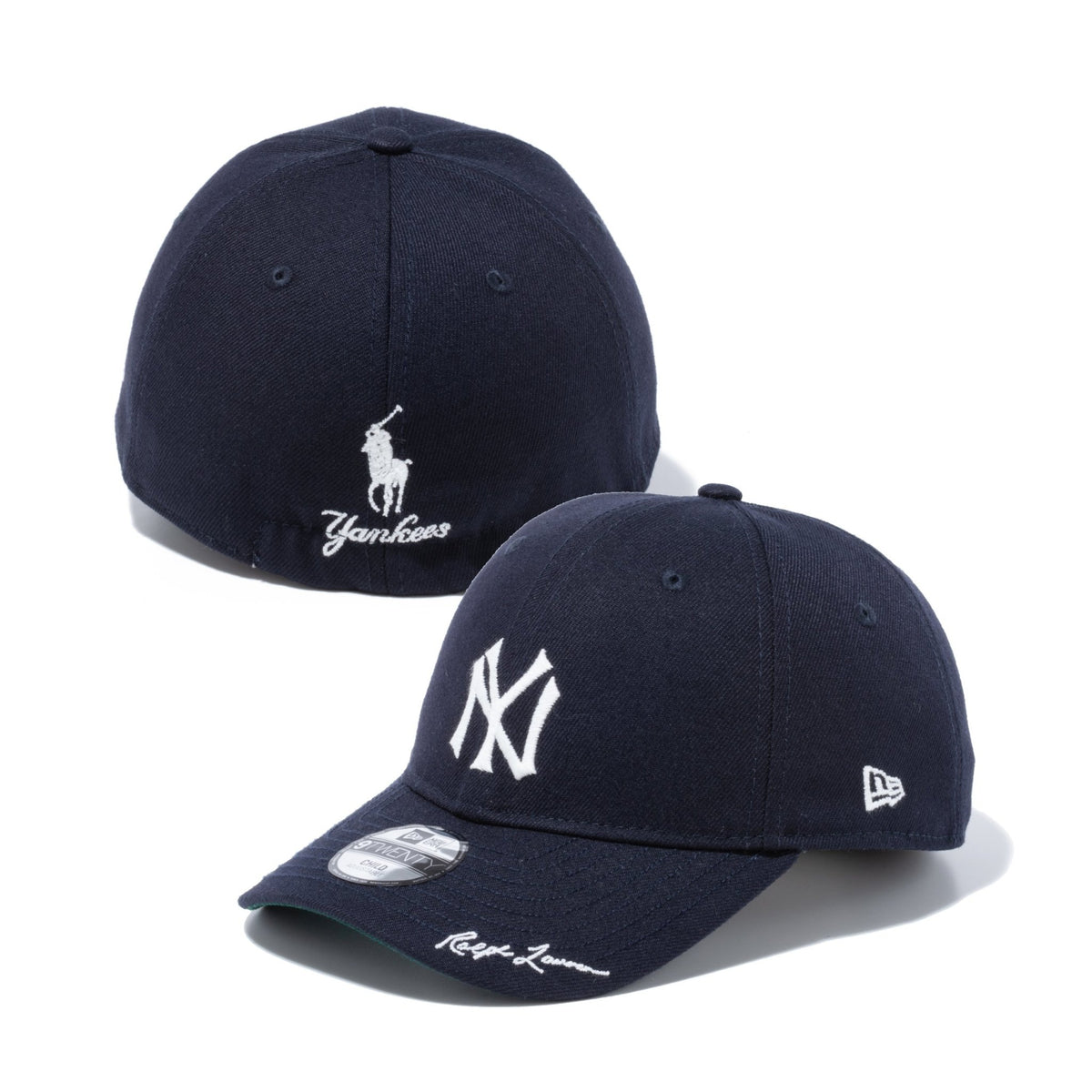 MLB  M ヤンキース ポロ　newera L ニューエラ ラルフ