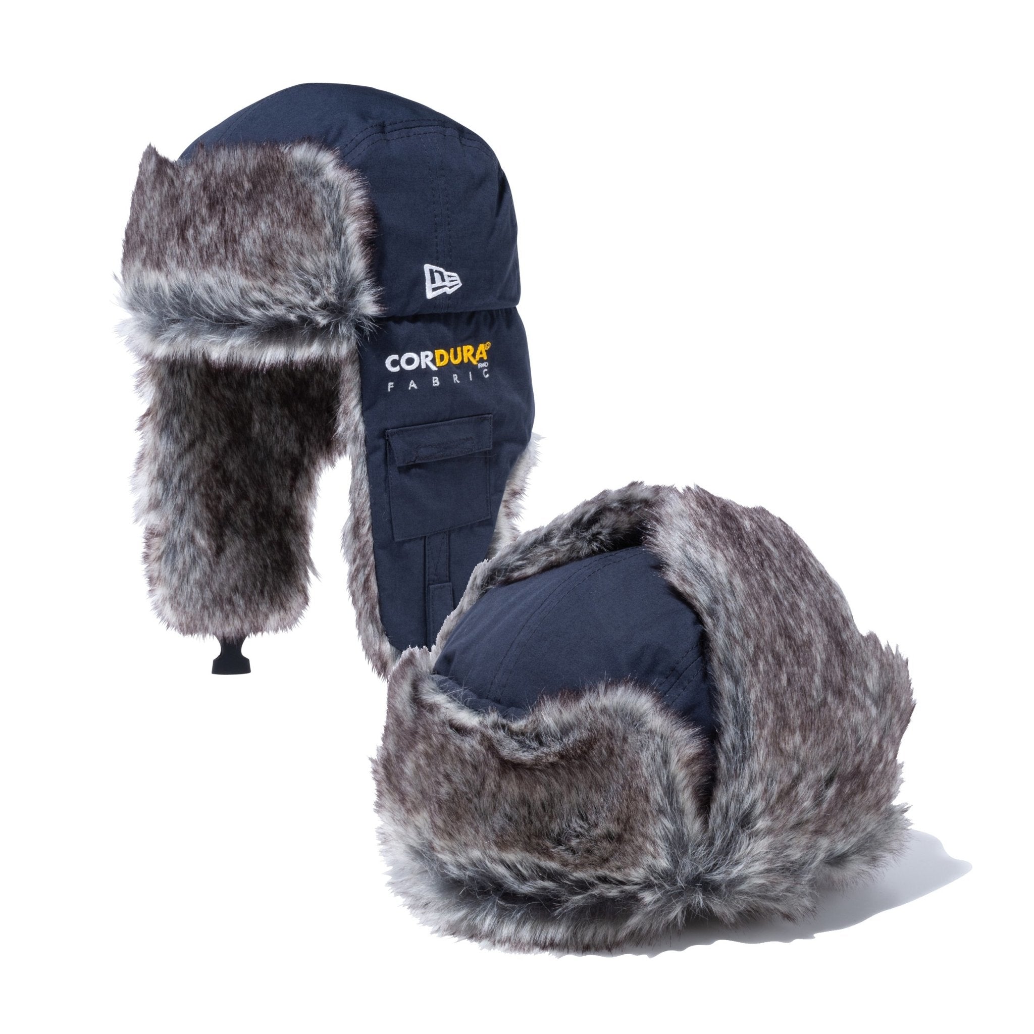 【ニューエラ アウトドア】トラッパー CORDURA60/40 クロス ブラック cordura-6040-12854297-m-new-