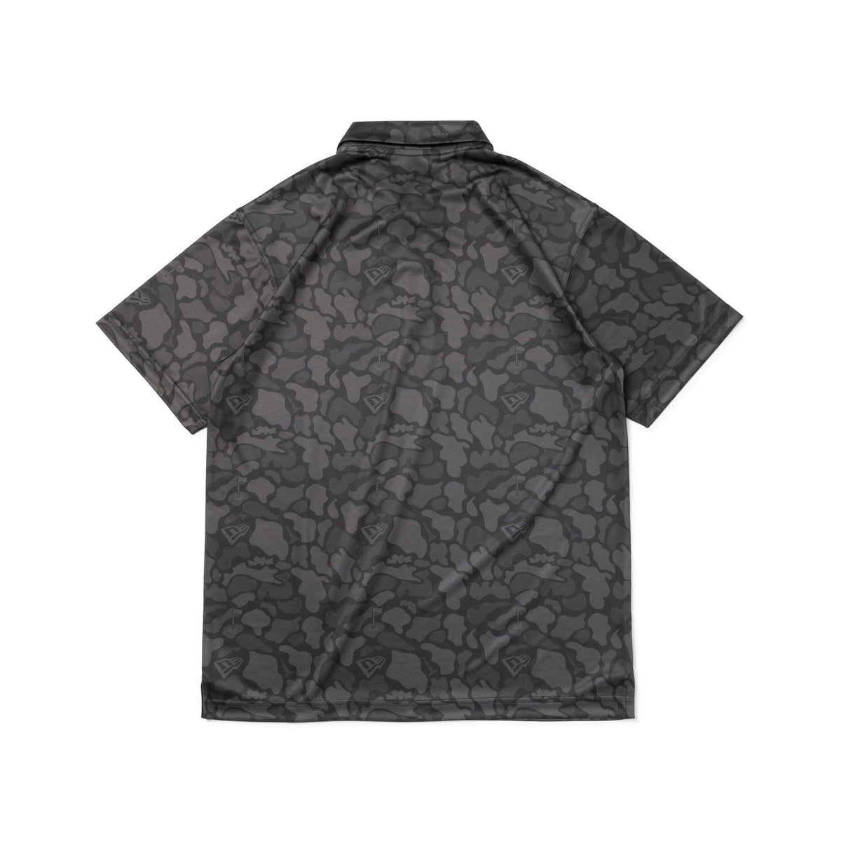 新品未使用　二ューエラ ゴルフ ポロシャツ Duck Hunter Camo 半袖 テック ポロシャツ Duck Hunter Camo - with Golf Ground