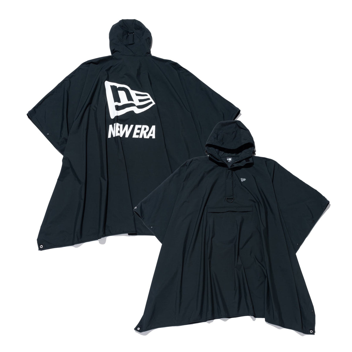 NARP-6100 ブラック ポンチョ NARP-6100 ブラック ポンチョ