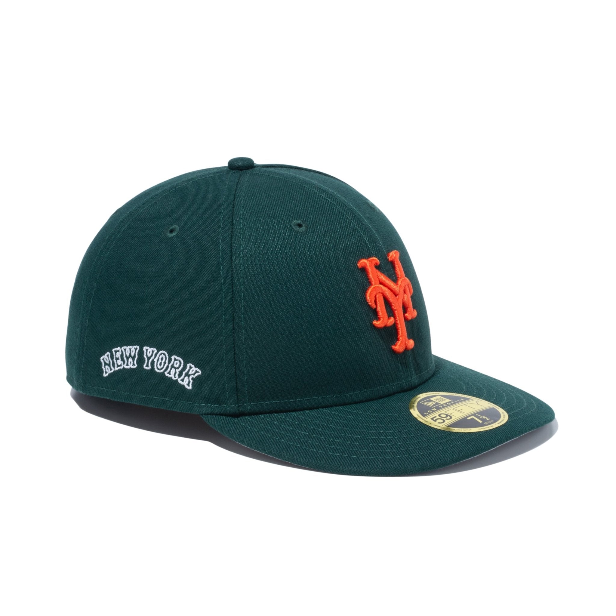LP 59FIFTY Gray Undervisor ニューヨーク・メッツ ダークグリーン