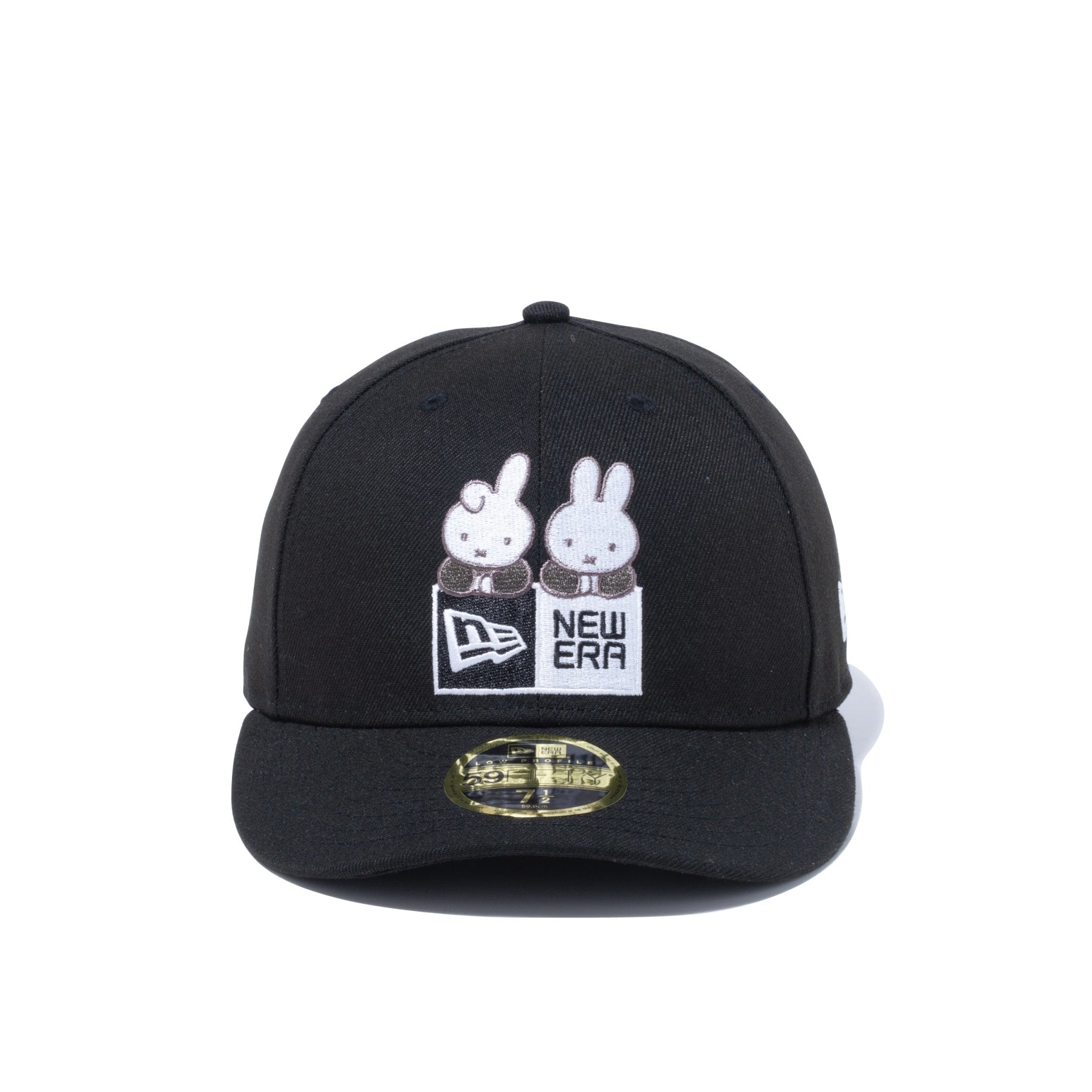 LP 59FIFTY miffy ミッフィー ボックスロゴ ブラック | ニューエラ