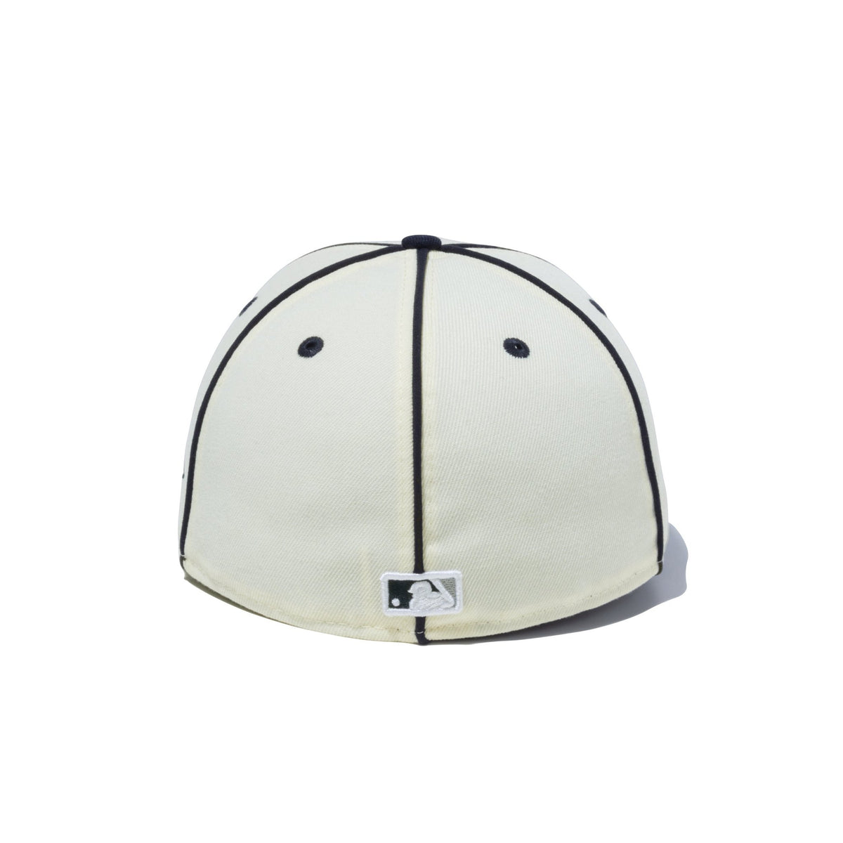 ビンテージ　アメリカ　NY ヤンキース キャップ New Era ホワイト LP 59FIFTY MLB Piping ニューヨーク・ヤンキース クローム