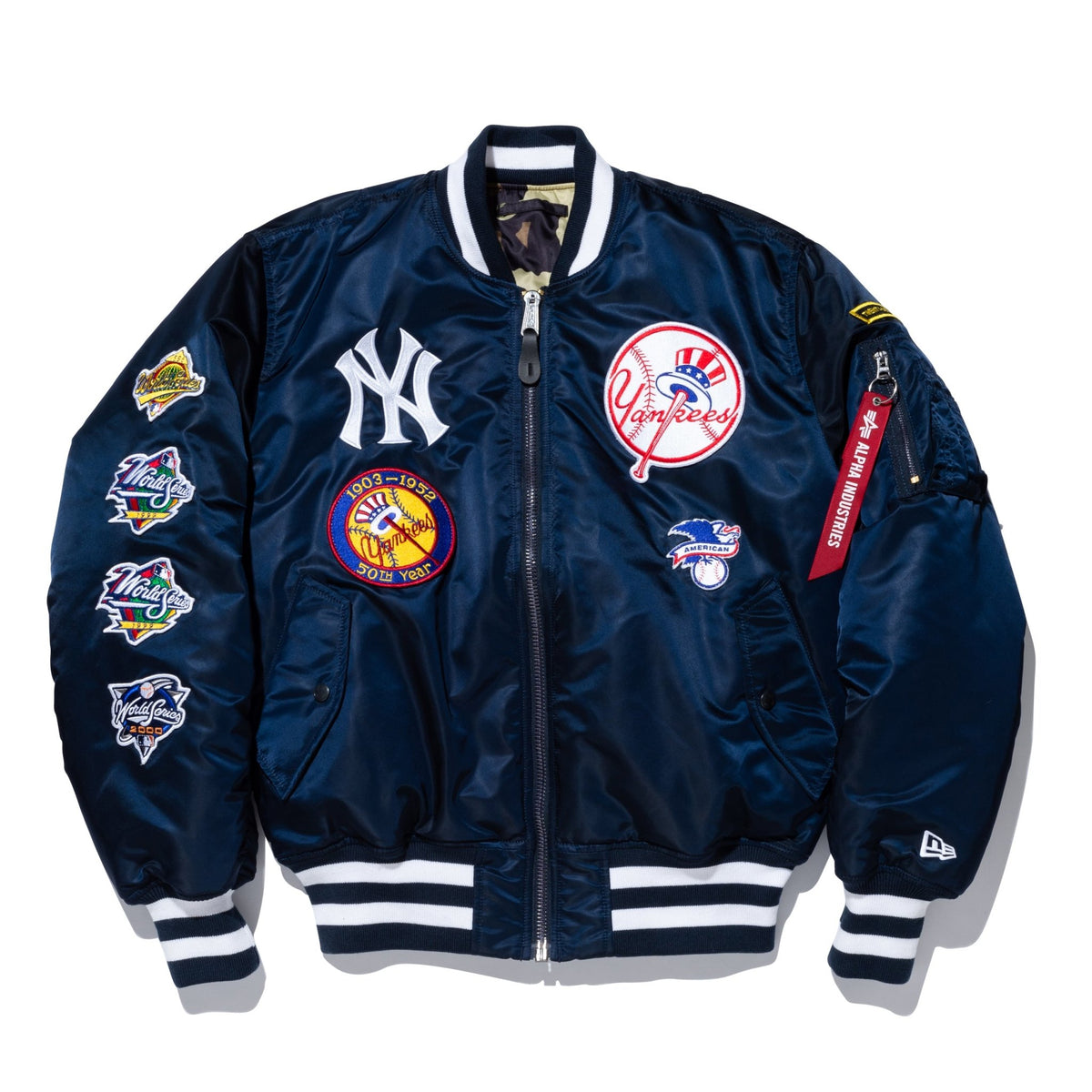 MA-1 Alpha Industries ニューヨーク・ヤンキース ネイビー 