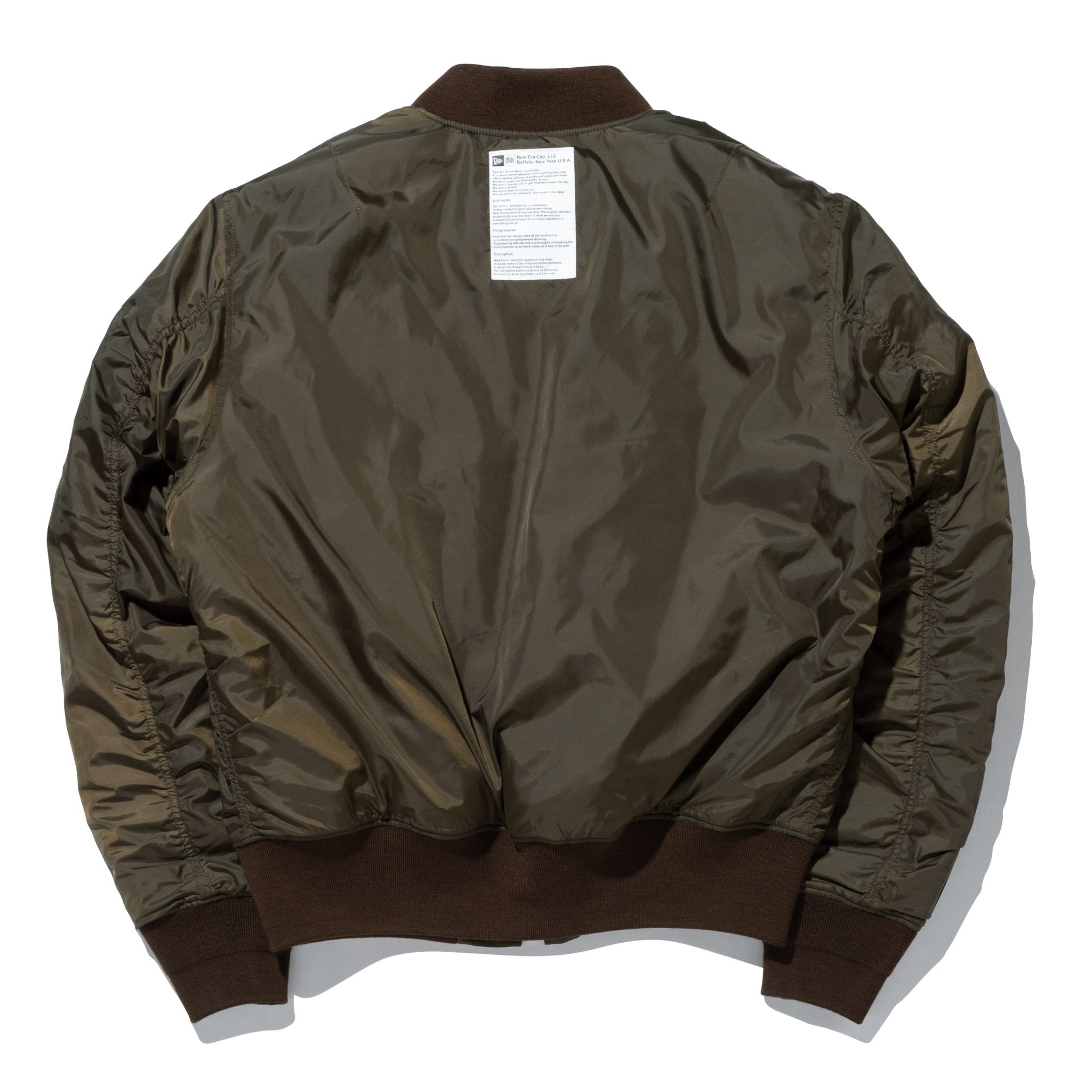 MA-1 BLACK LABEL FW22 masa オリーブ | ニューエラオンラインストア