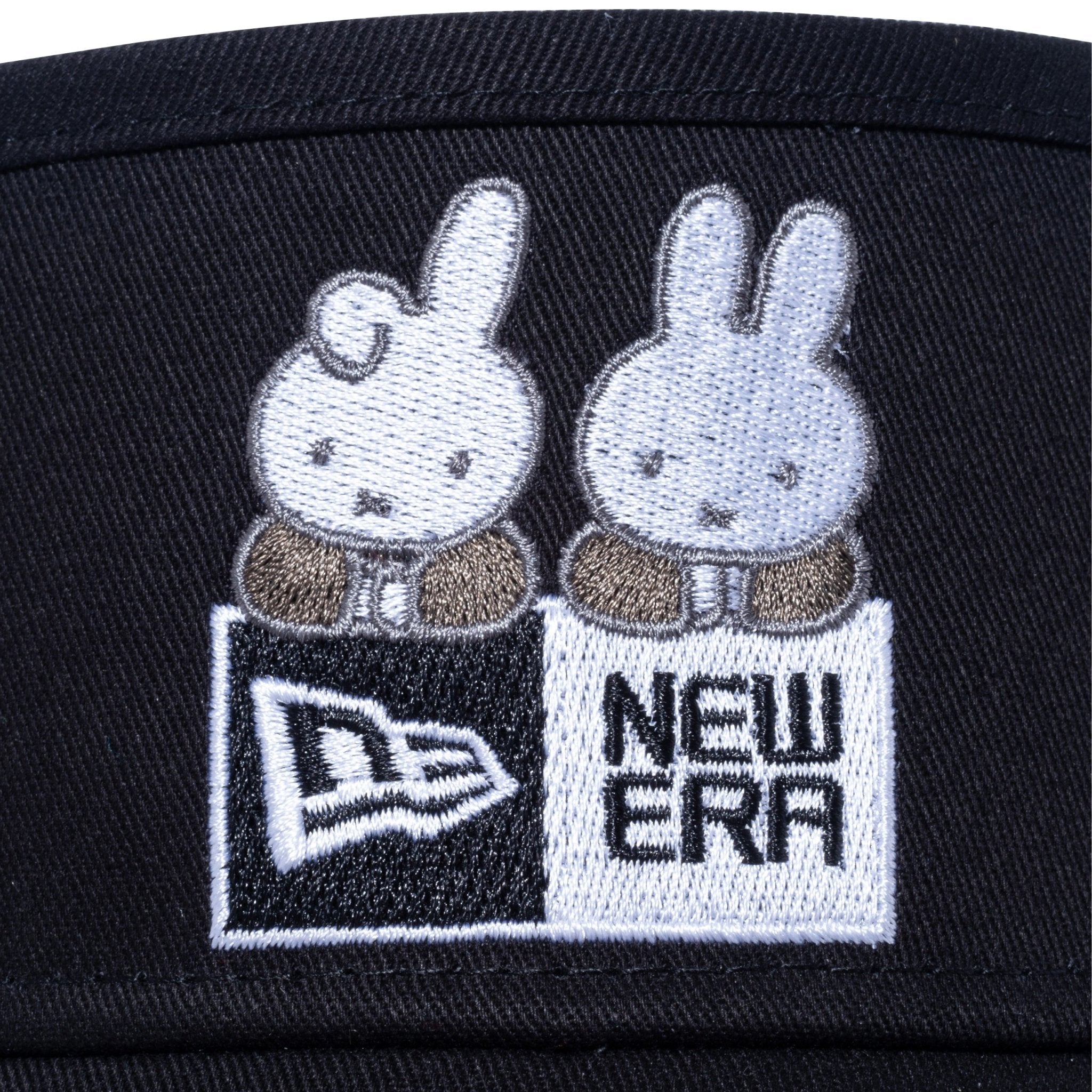トールバイザー miffy ミッフィー フラッグロゴ ブラック | ゴルフ