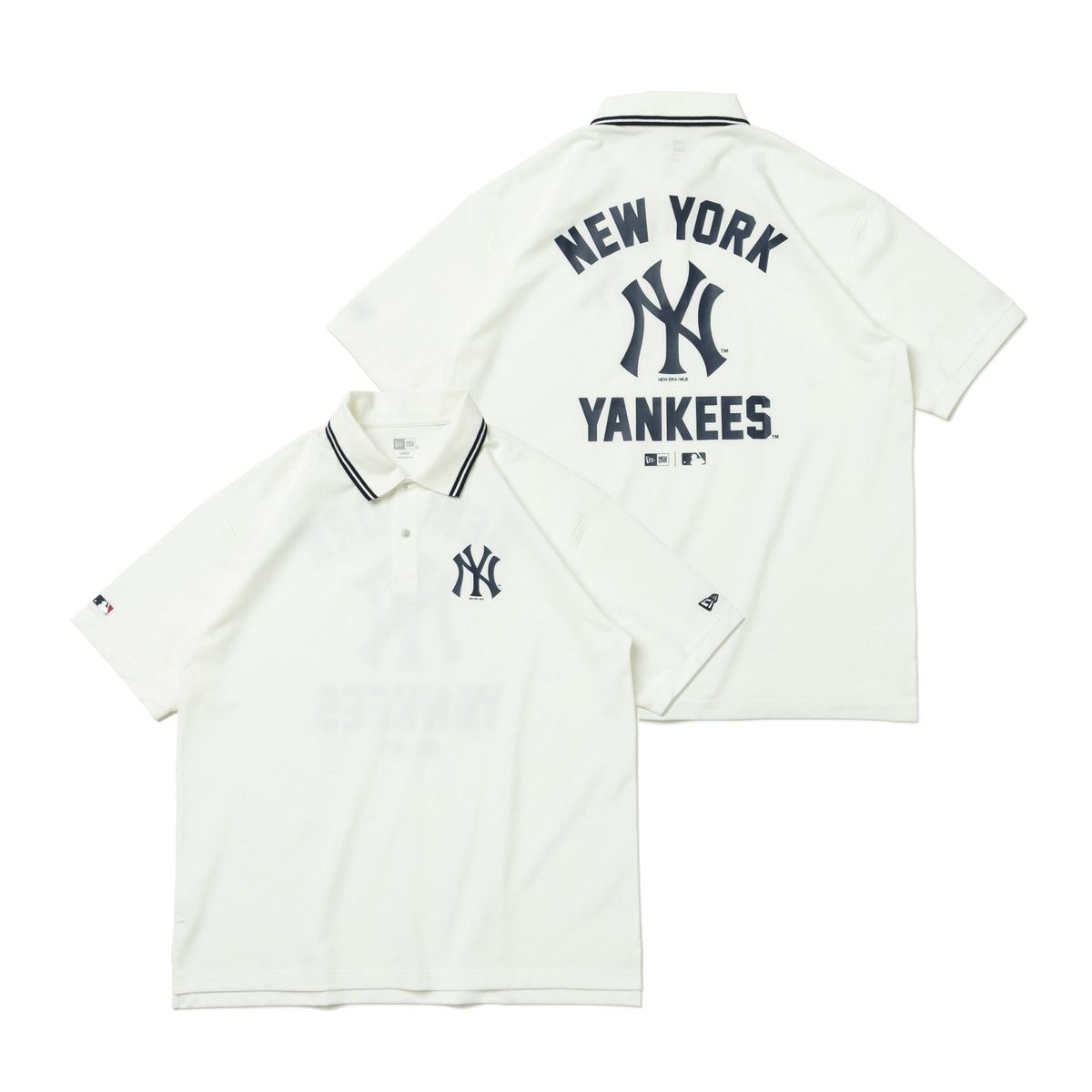 半袖 オーバーサイズド ポロシャツ MLB Apparel ニューヨーク