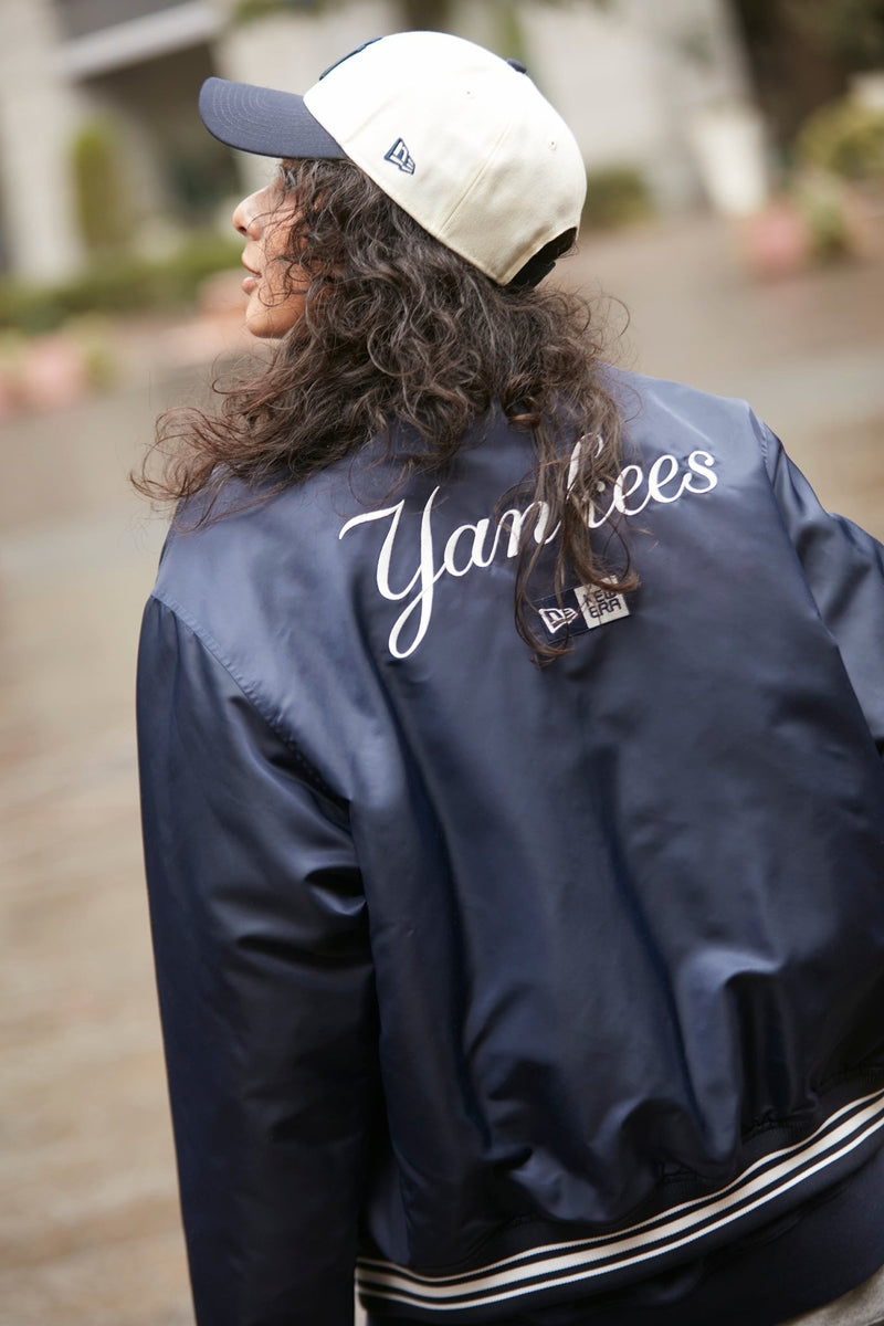 NEW ERA NEW YORK YANKEES NYLON VARSITY JACKET（ニューエラ