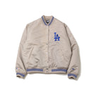 ナイロン バーシティージャケット MLB Apparel ロサンゼルス・ドジャース ストーン - 13755403-S | NEW ERA ニューエラ公式オンラインストア
