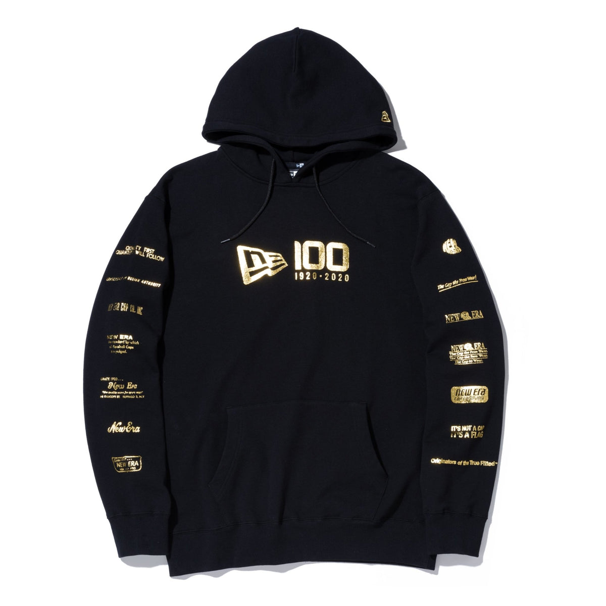 スウェット プルオーバーフーディー NEW ERA 100周年 マルチロゴ