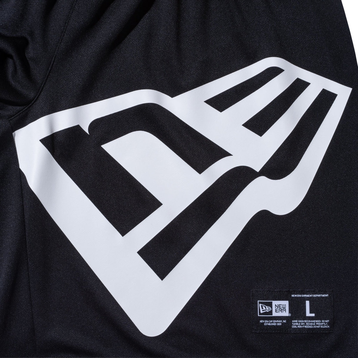 NEW ERA バスケ　ゲームシャツ　セットアップ　タンクトップ　ハーフパンツ ハーフパンツ NEW ERA サンダーロゴ バスケットボール ブラック【NEW