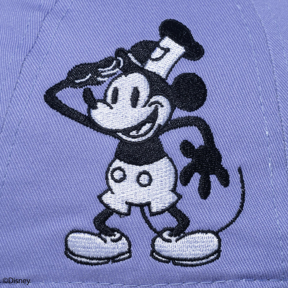 NEW ERA SHIBUYA / HARAJUKU LIMITED | 9TWENTY Disney 100th 蒸気船ウィリー ラベンダー - 13821748-OSFM | NEW ERA ニューエラ公式オンラインストア