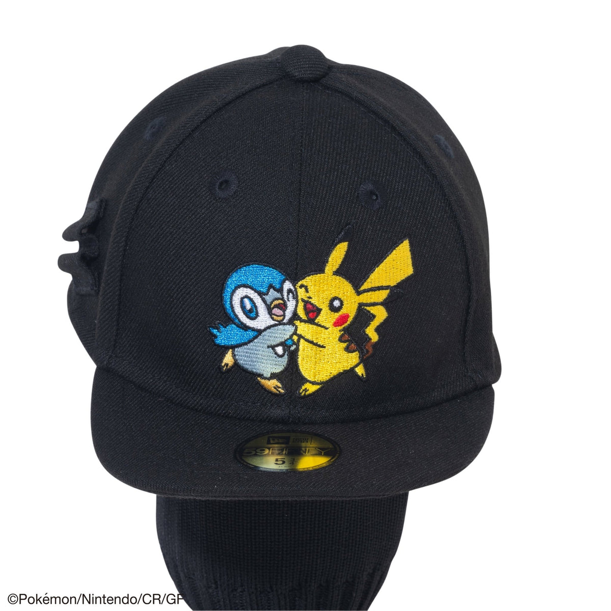 ヘッドカバー Pokémon ポケモン ポッチャマ ピカチュウ ブラック 