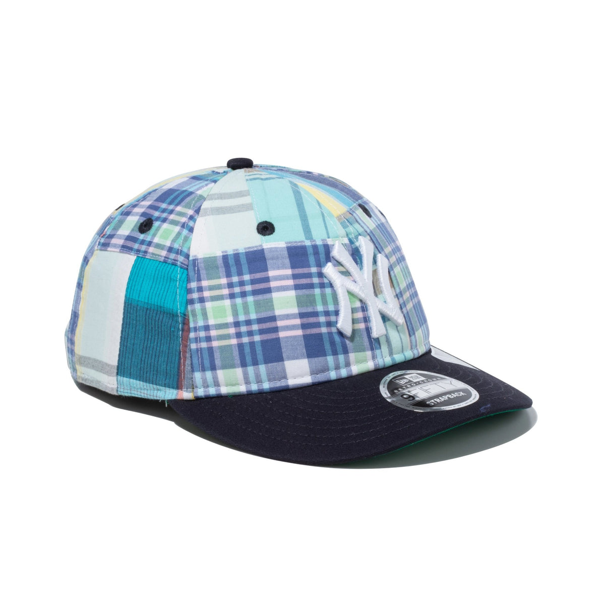 RC 9FIFTY Curved Visor Madras Check ニューヨーク・ヤンキース
