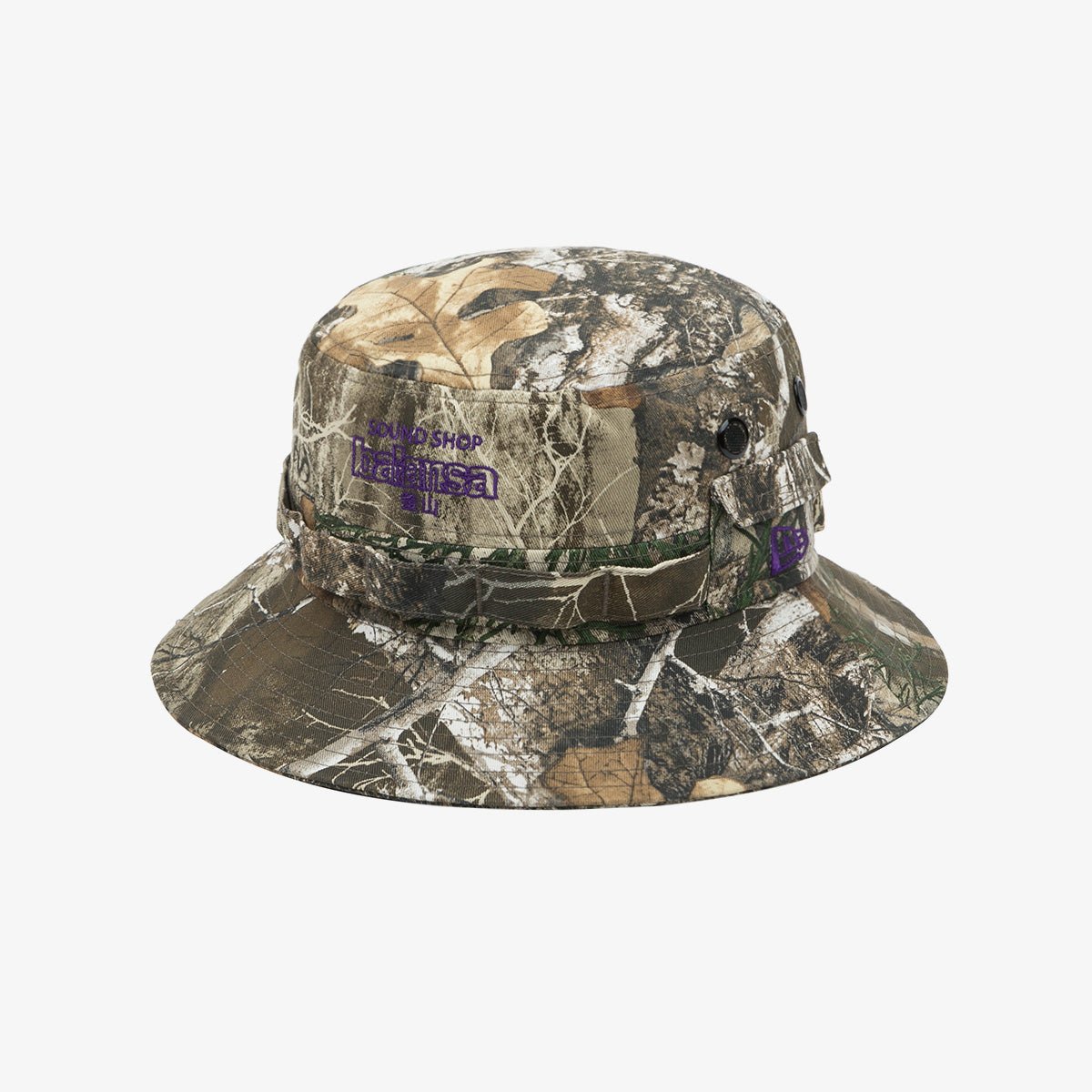 NEW ERA リアルツリー サイドバッグ ベージュ ブランドロゴ アドベンチャー SOUND SHOP balansa ブランドロゴ リアルツリー