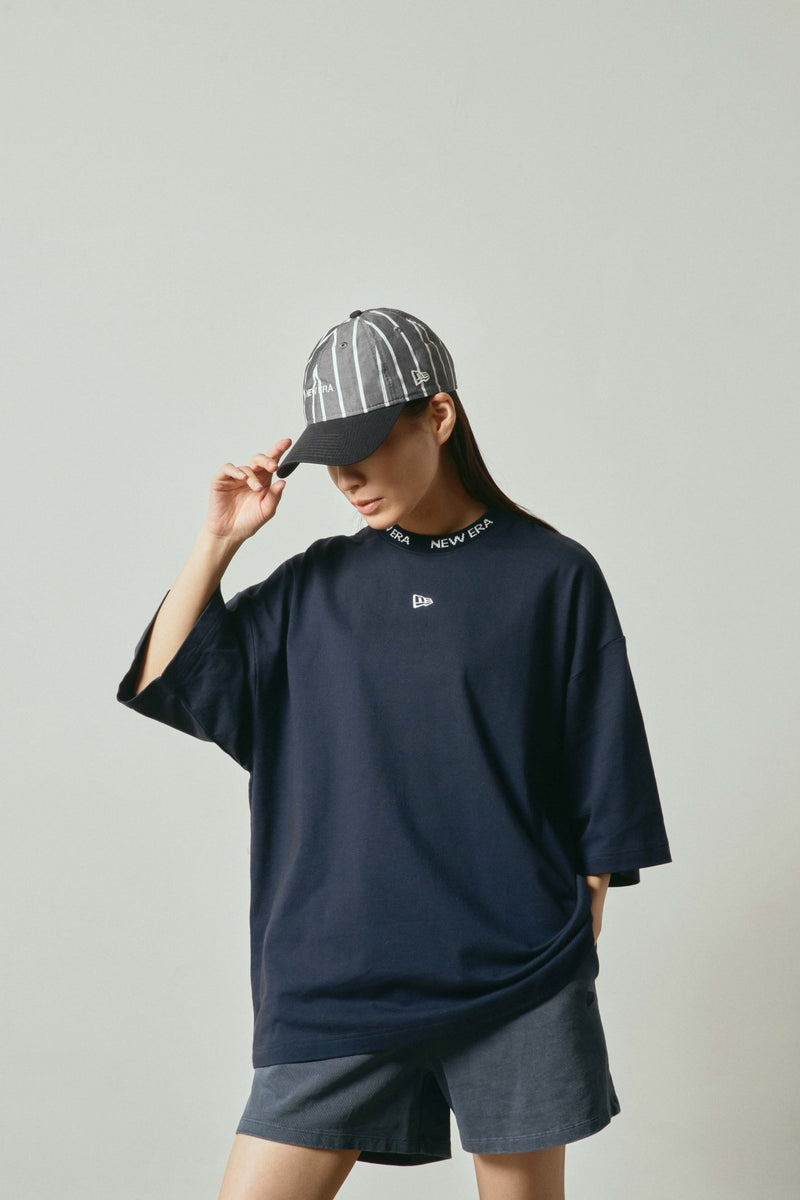 BLACK LABEL ネイビー コットン混紡 長袖シャツ t-black-label-ss23-13516329-s-