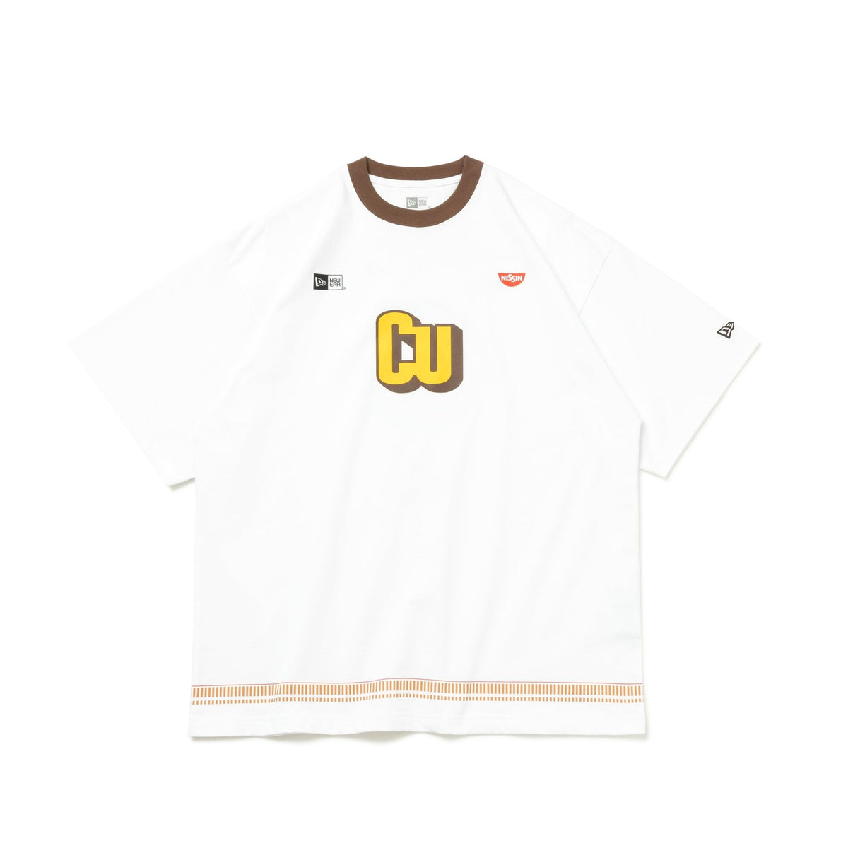 半袖 オーバーサイズド コットン Tシャツ CUP NOODLE カップ
