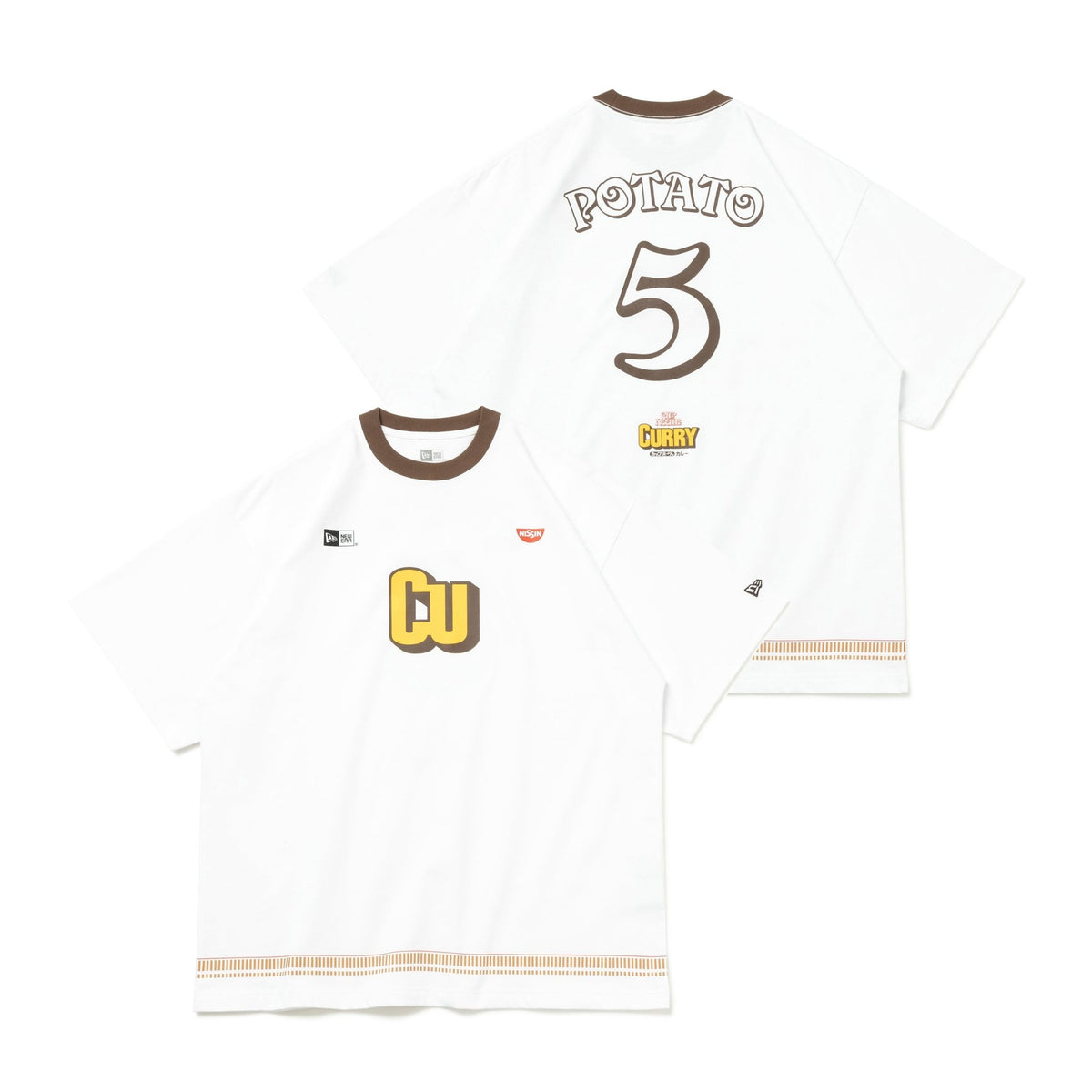 半袖 オーバーサイズド コットン Tシャツ CUP NOODLE カップヌードル 