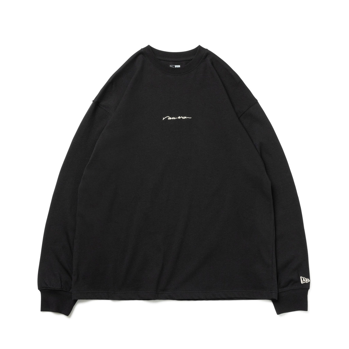 RRR123☆関税込☆袖ロゴ 長袖 コットン Tシャツ ブラック RRR123☆関税込☆袖ロゴ 長袖 コットン Tシャツ ブラック
