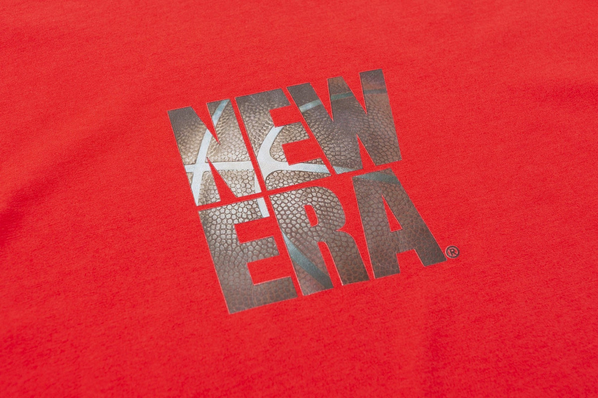 NEW ERA x パブリックエネミーTシャツレッド パフォーマンス Tシャツ スクエアニューエラ ロゴ レッド 【NEW