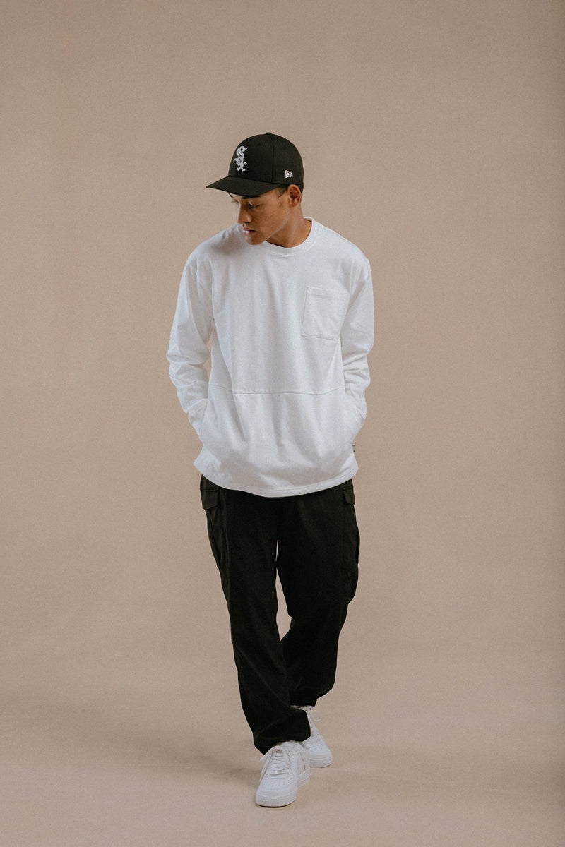 Newera■[Black Label] Regular Fit Pocket T-shirt■送料込 t-new-era-black-label-12943690