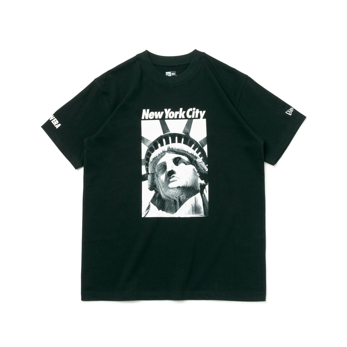 半袖 コットン Tシャツ New York City ブラック レギュラー