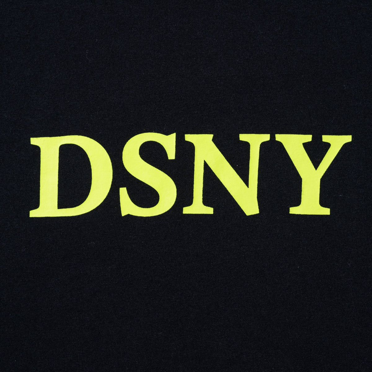 長袖 コットン Tシャツ NYC DSNY ブラック レギュラーフィット