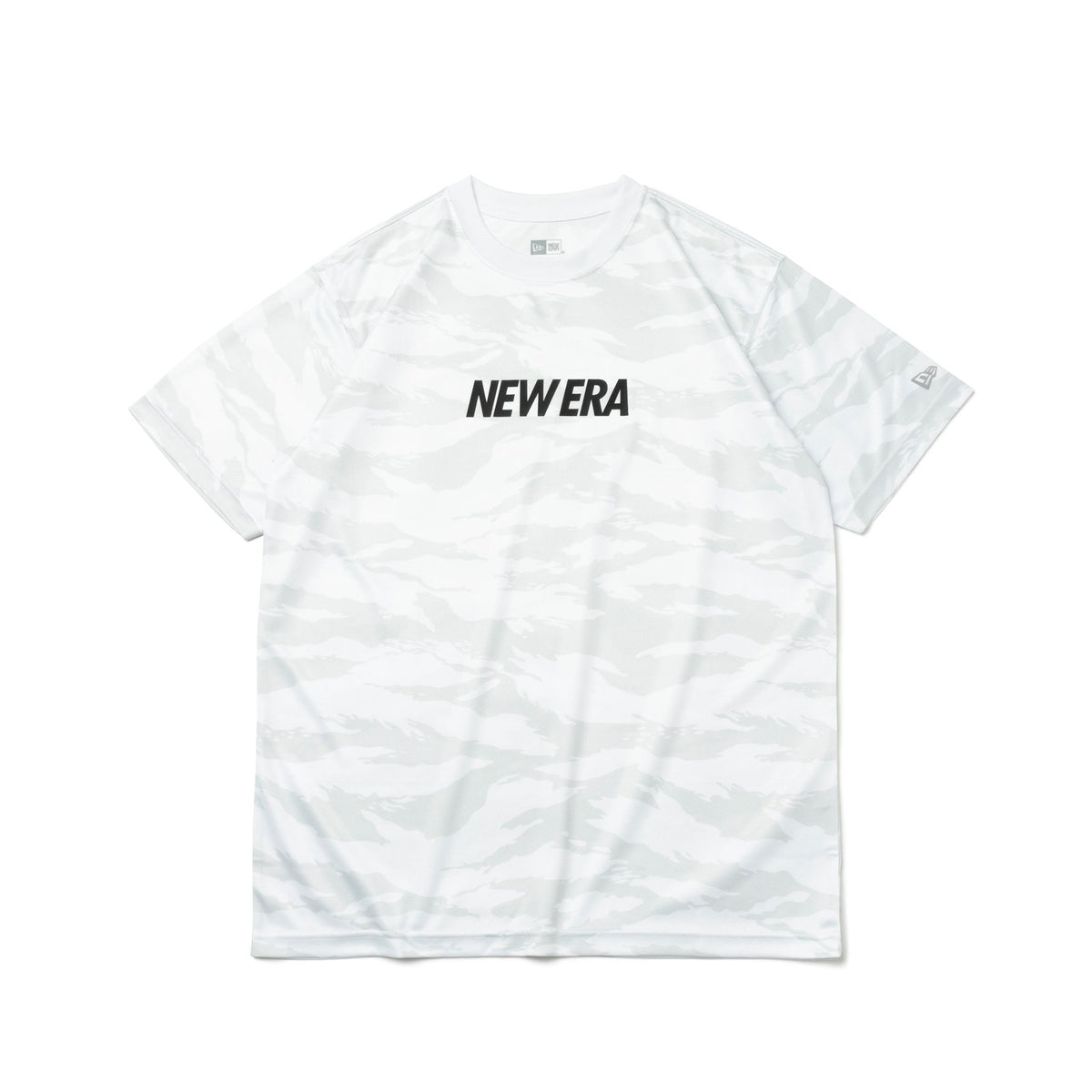 半袖 テック Tシャツ タイガーストライプカモ ホワイト 