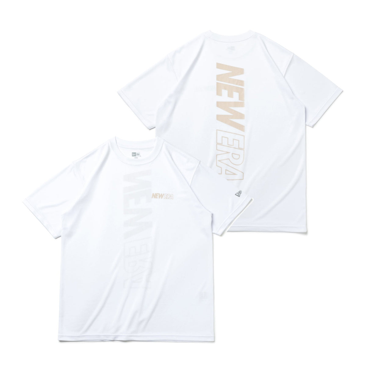Tシャツ・カットソー New Era Tech Sleeveless White New Era Japan White Sleeveless T-Shirt | New Era Cap UK
