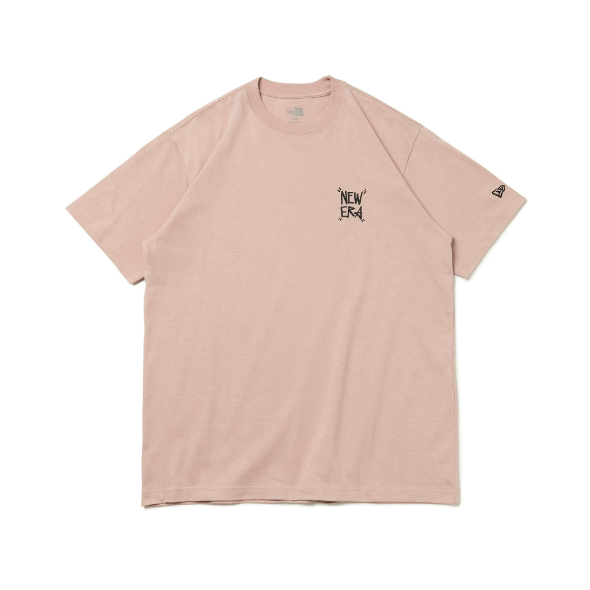 [New Era] パステルピンク スリム Tシャツ t-tagging-13516739-s-new-era-