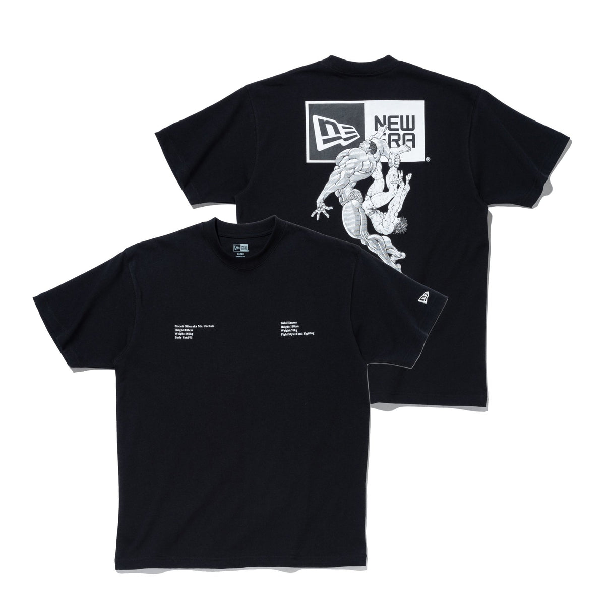 半袖 コットン Tシャツ グラップラー刃牙 VSビスケット・オリバ 