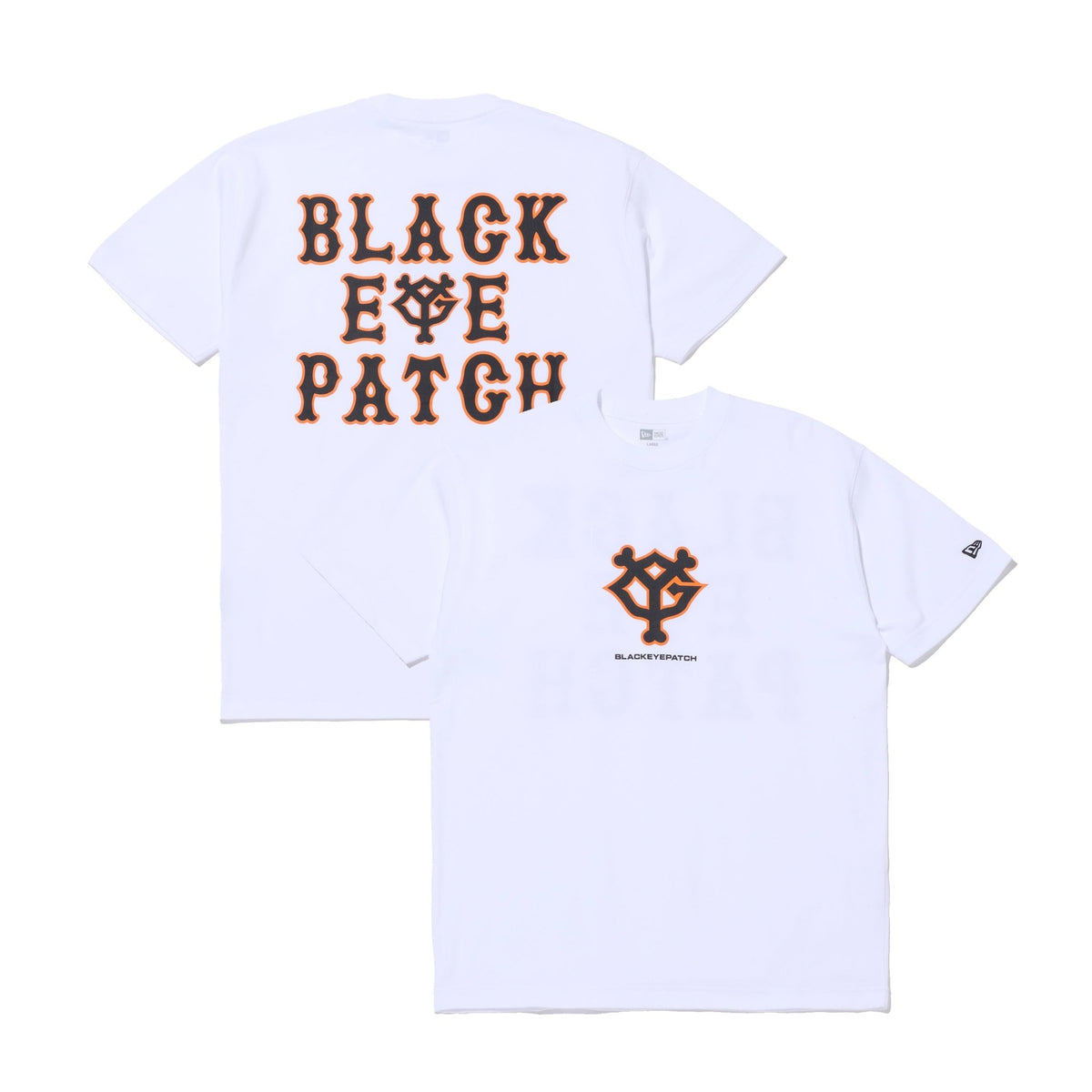 XXL ブラックアイパッチ ジャイアンツ NEW ERA TEE Tシャツ