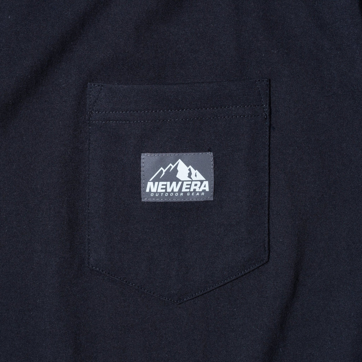 半袖 USコットン ポケット Tシャツ NEW ERA Outdoor Gear Label