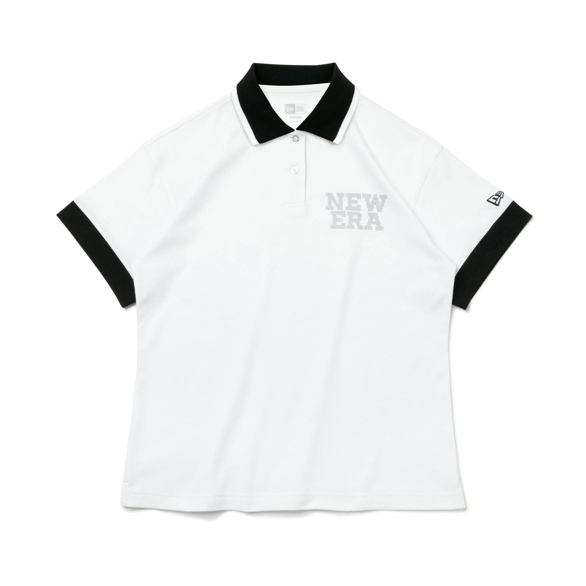 【ゴルフ】 WOMEN'S 半袖 ポロシャツ Dot NEW ERA ホワイト