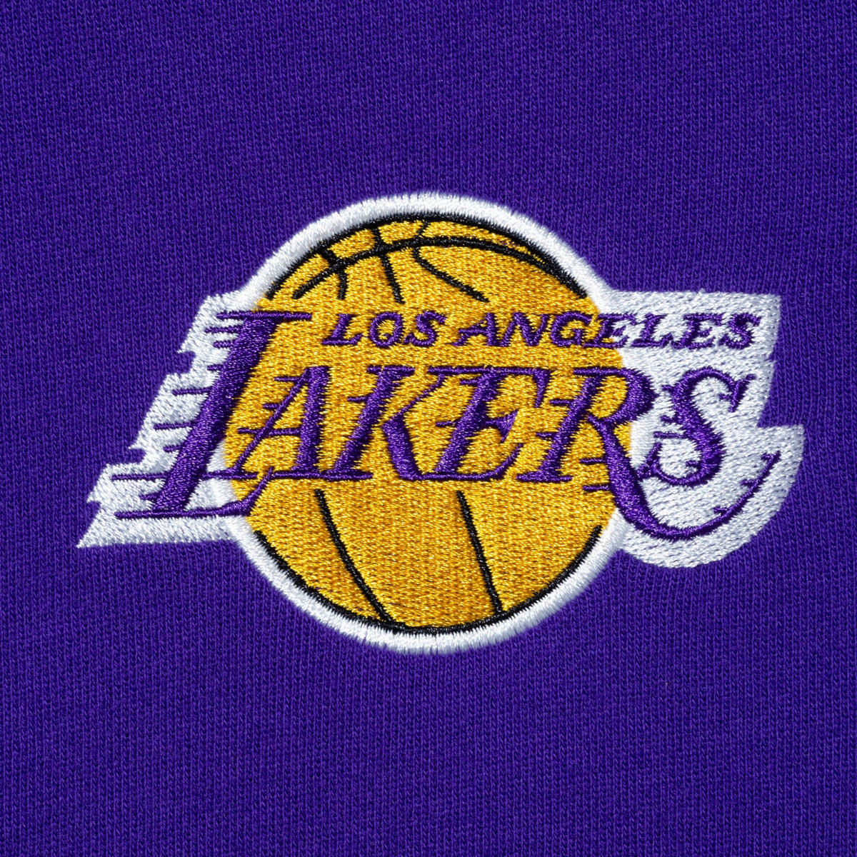裏毛 スウェット クルーネック XLARGE x NBA ロサンゼルス・レイカーズ パープル