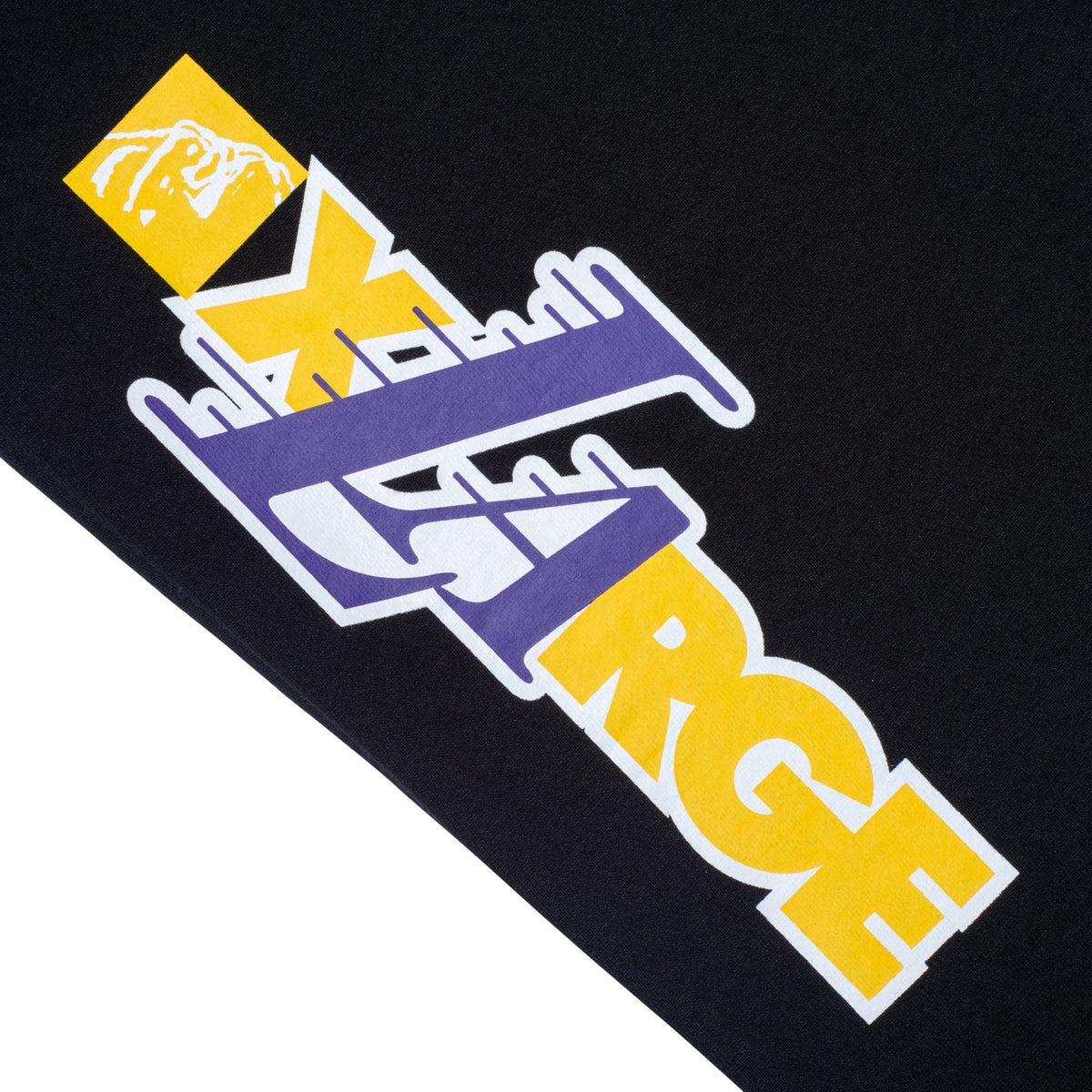 スウェットパンツ XLARGE x NBA ロサンゼルス・レイカーズ ブラック 