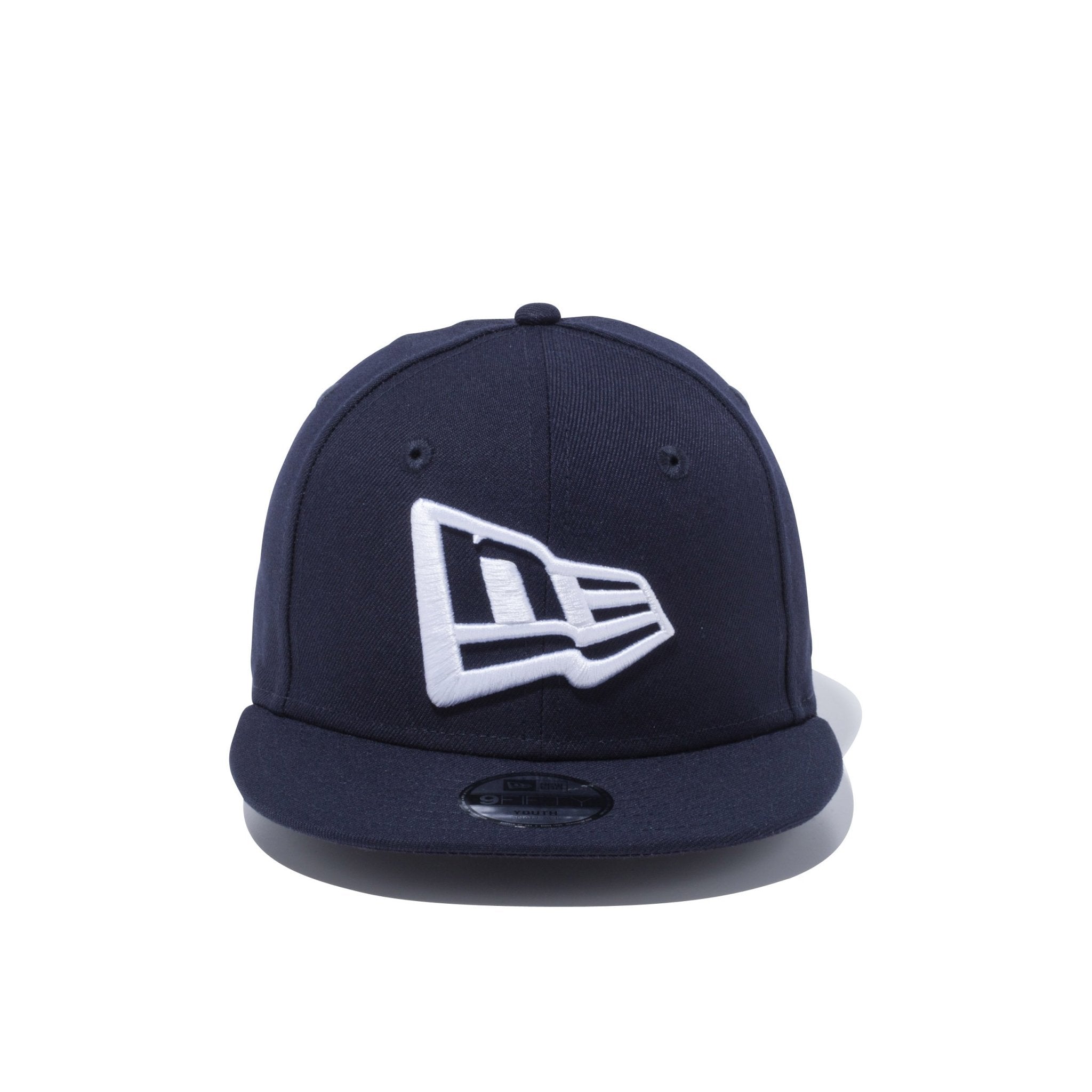キッズ Youth 9FIFTY ビッグフラッグロゴ ネイビー | ニューエラ