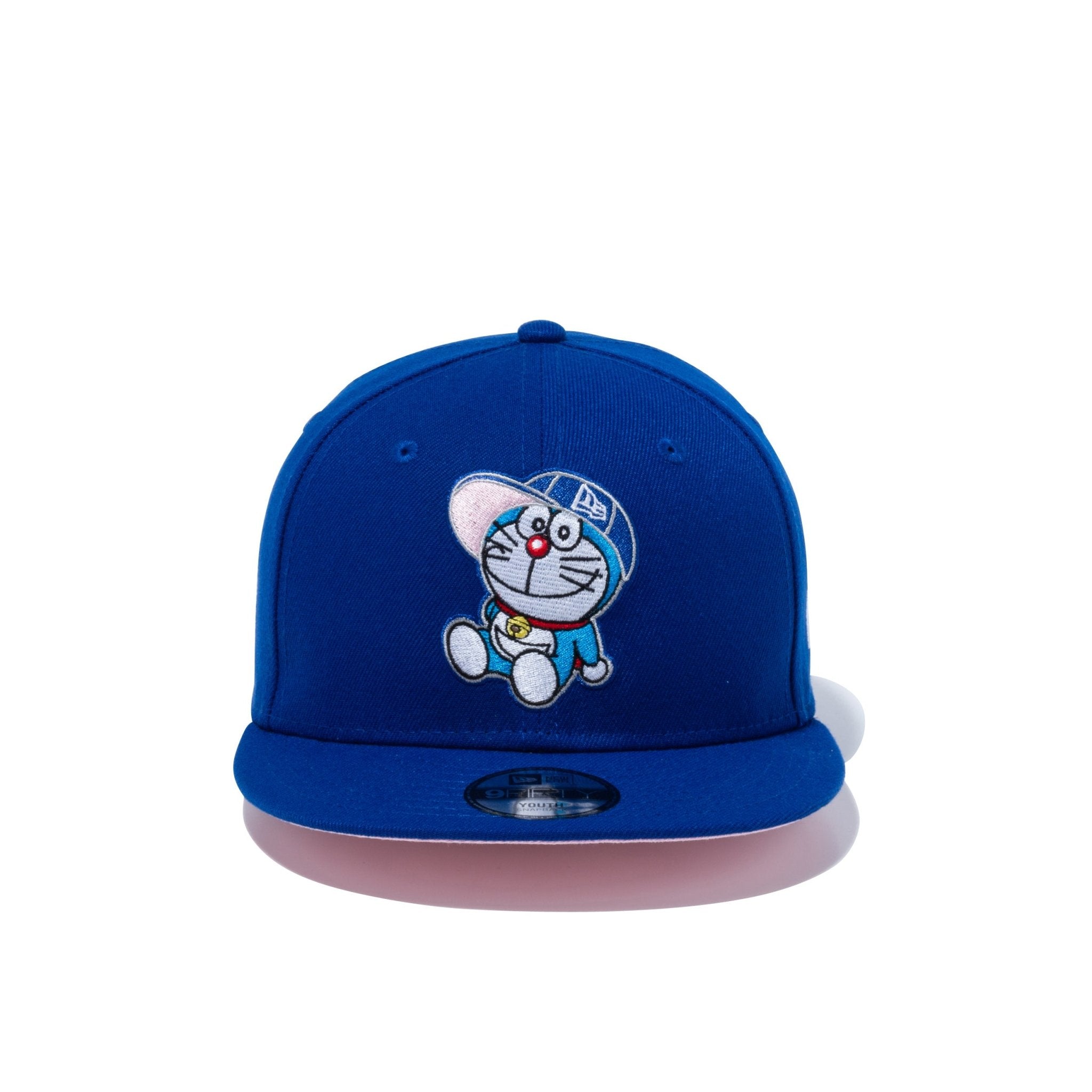 キッズ Youth 9FIFTY ドラえもん ライトロイヤル ピンクアンダー