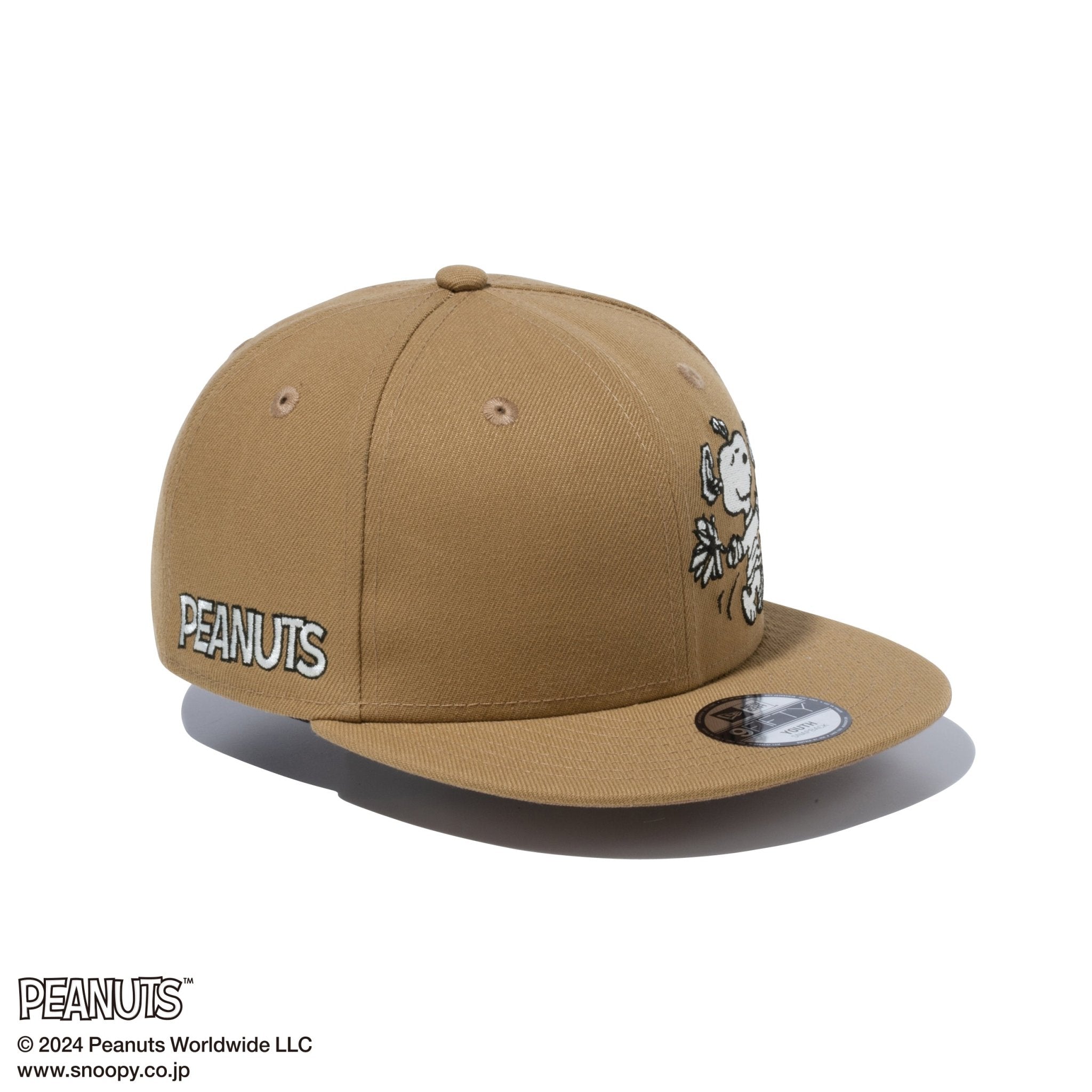 キッズ Youth 9FIFTY PEANUTS ピーナッツ スヌーピー クロームホワイト