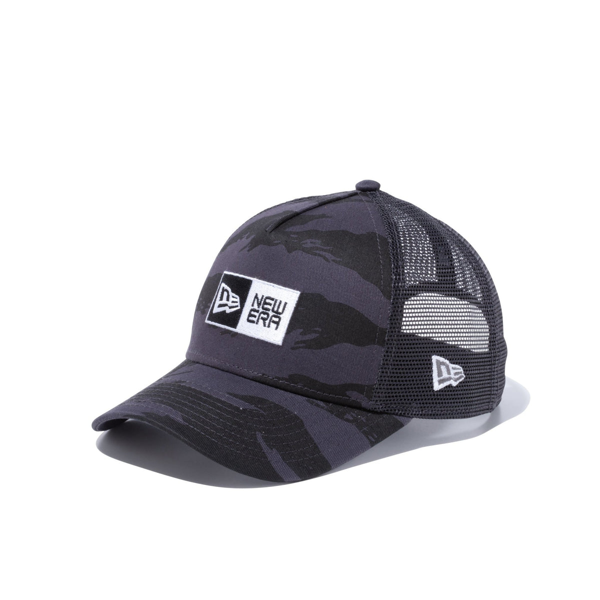 キッズ Youth 9FORTY A-Frame トラッカー ボックスロゴ ブラック