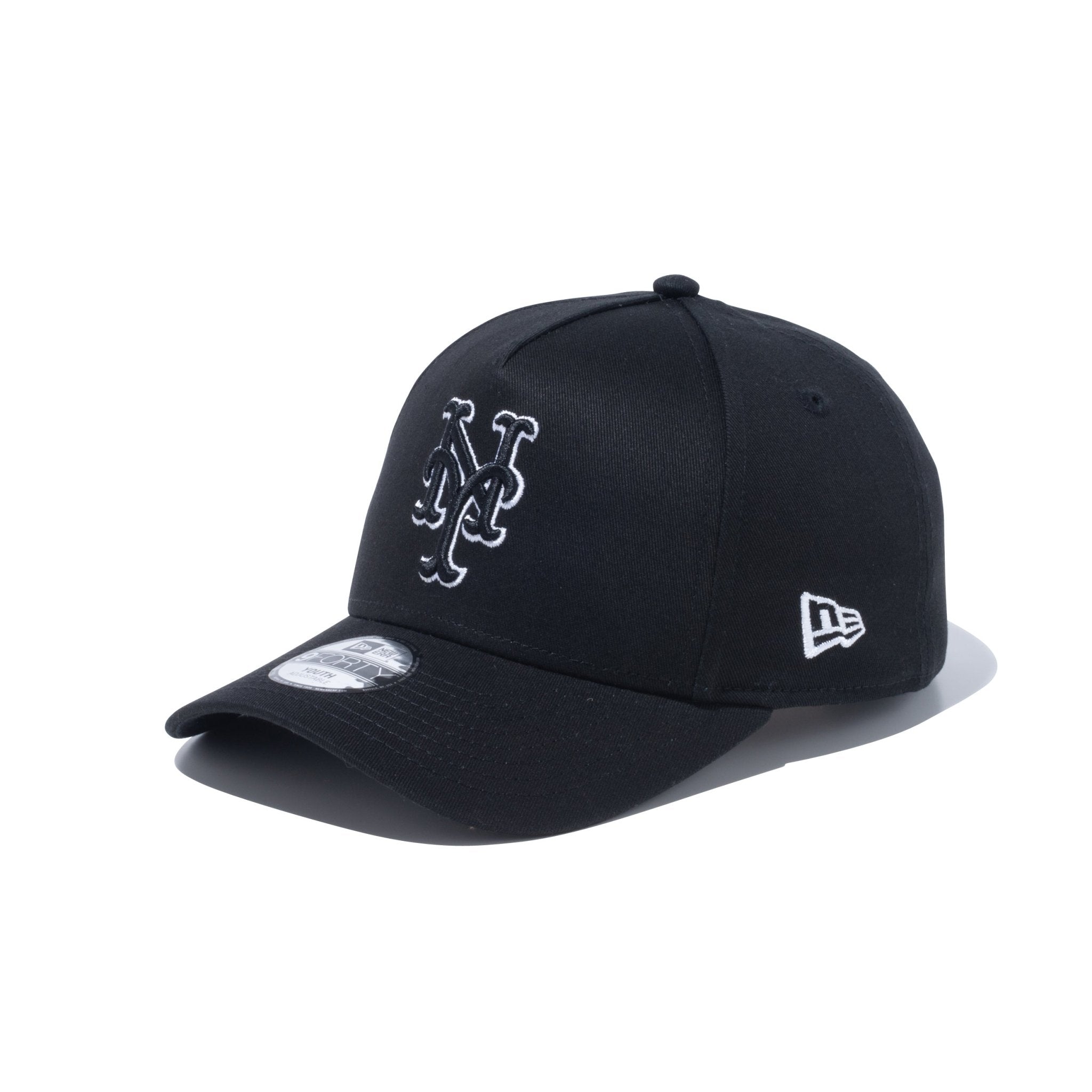 NEW ERA メッツ ニューエラ 9Forty スナップバック ブラック youth-9forty-a-frame-mlb-black